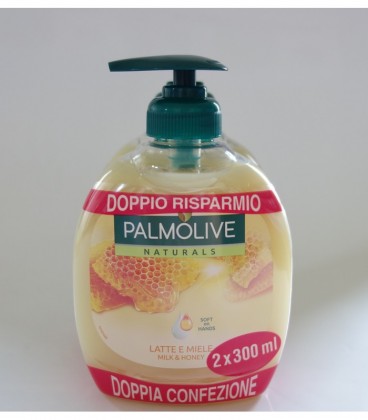PALMOLIVE ΚΡΕΜ/ΝΟ ΜΕΛΙ&ΓΑΛΑ 6Χ(2Χ300ml) 2 ΑΝΤΛΙΕΣ