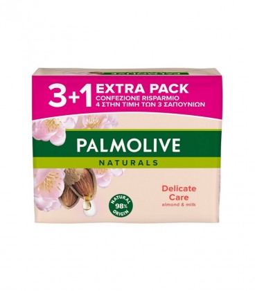 PALMOLIVE ΣΑΠΟΥΝΙ ΑΜΥΓΔΑΛΟ 3+1 Χ 18ΣΕΤ/ΚΙΒ