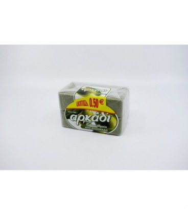 ΑΡΚΑΔΙ ΣΑΠΟΥΝΙ ΕΛΑΙΟΛΑΔΟΥ ΠΡΑΣΙΝΟ 30X(2Χ250gr) -0,50€