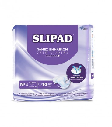 SLIPAD ΑΝΟΙΚΤΕΣ ΠΑΝΕΣ ΑΚΡΑΤΕΙΑΣ Νο4 X-LARGE 10T X 4