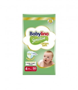 BABYLINO No4 SENSITIVE ECO 8-13kg/50T X5