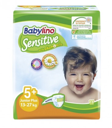 BABYLINO No5+ SENSITIVE 13-27kg/16T X6