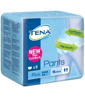 TENA PANTS PLUS MEDIUM 9TX 4TEM