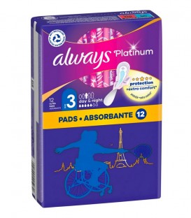 ALWAYS ΣΕΡΒΙΕΤΕΣ ULTRA PLATINUM NIGHT DUO PACK 12T X10
