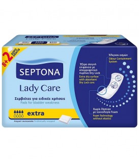 SEPTONA LADY ΣΕΡΒΙΕΤΕΣ ΕΙΔΙΚΩΝ ΧΡΗΣΕΩΝ EXTRA 8+2 X 15