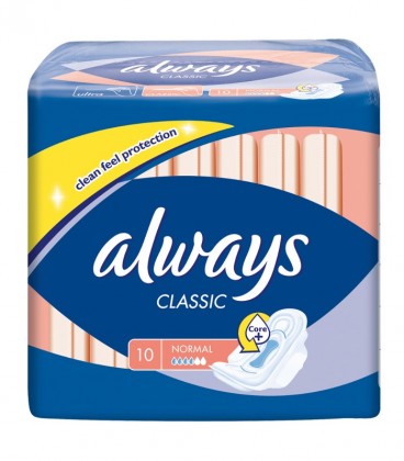 ALWAYS CLASSIC DRY NORMAL ΣΕΡΒ. 10Τ. Χ 16ΤΕΜ.