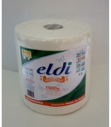 ELDI ΡΟΛΟ ΚΟΥΖΙΝΑΣ ΛΕΥΚΟ 6X1000gr