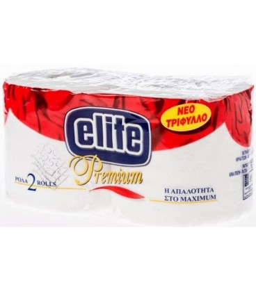 ELITE ΧΑΡΤΙ ΥΓΕΙΑΣ ΔΙΠΛΑ 3Φ. PREMIUM Χ 24