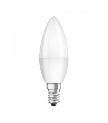 ETRON FORZE ΛΑΜΠΤΗΡΑΣ LED 6w C37 6500K ΚΕΡΙ ΨΥΧΡΟ X25