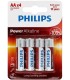 PHILIPS ΜΠΑΤΑΡΙΑ ΑΛΚΑΛΙΚΗ ΑΑ-LR6 4ΑΔΑ 1,5V Χ24