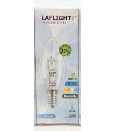 LAFLIGHT ΛΑΜΠΤΗΡΑΣ ΑΛΟΓΟΝΟΥ 18w E14 X10 (ΚΕΡΙ ΒΙΔΩΤΟ)
