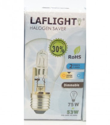 LAFLIGHT ΛΑΜΠΤΗΡΑΣ ΑΛΟΓΟΝΟΥ 53w E27 X10 (ΑΧΛΑΔΙ ΒΙΔΩΤΟΣ)