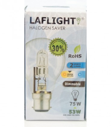 LAFLIGHT ΛΑΜΠΤΗΡΑΣ ΑΛΟΓΟΝΟΥ 53w Β22 X10 (ΑΧΛΑΔΙ ΜΠΑΓΙΟΝΕΤ)