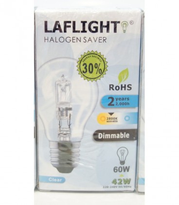 LAFLIGHT ΛΑΜΠΤΗΡΑΣ ΑΛΟΓΟΝΟΥ 42w E27 X10 (ΑΧΛΑΔΙ ΒΙΔΩΤΟΣ)