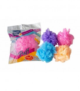 VELLIS ΣΦΟΥΓΓΑΡΙ ΜΠΑΝΙΟΥ ΔΙΧΤΑΚΙ PUFF 54Χ40gr