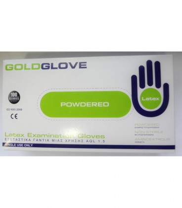 ΓΑΝΤΙΑ GOLDGLOVE 100T LATEX EXTRA LARGE X10
