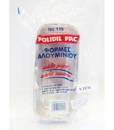 POLIDIL ΣΚΕΥΟΣ ΑΛΟΥΜΙΝΙΟΥ Νο115 ΚΕΪΚ 6ΤΜΧ(R28)