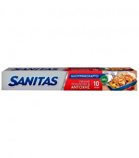 SANITAS FOIL ΑΛΟΥΜINOXAΡΤΟ 10Μ Χ 25