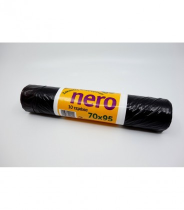 NERO ΣΑΚΟΥΛΕΣ ΑΠΟΡΡΙΜΜΑΤΩΝ 10T ΜΑΥΡΕΣ 70X95cm X 26