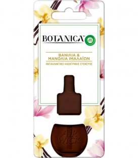 AIRWICK BOTANICA ΗΛΕΚΤΡΙΚΟ ΑΝΤ/ΚΟ ΒΑΝΙΛΙΑ&ΜΑΝΟΛΙΑ 7Χ19ml