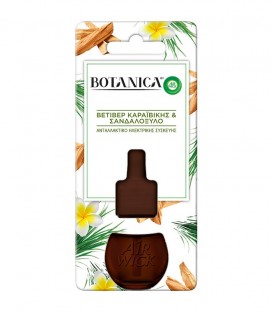 AIRWICK BOTANICA ΗΛΕΚΤΡΙΚΟ ΑΝΤ/ΚΟ ΒΕΤΙΒΕΡ&ΣΑΝΔΑΛΟΞΥΛΟ 7Χ19ml