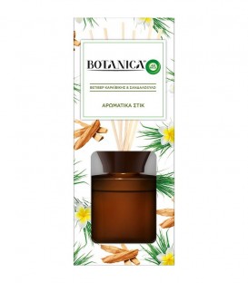 AIRWICK BOTANICA ΑΡΩΜΑΤΙΚΑ ΣΤΙΚ ΒΕΤΙΒΕΡ&ΣΑΝΔΑΛΟΞΥΛΟ 5Χ80ml