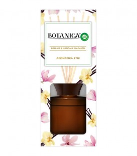 AIRWICK BOTANICA ΑΡΩΜΑΤΙΚΑ ΣΤΙΚ ΒΑΝΙΛΙΑ&ΜΑΝΟΛΙΑ 5Χ80ml
