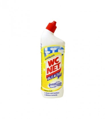 WC NET ΥΓΡΟ ΛΕΚΑΝΗΣ BLEACH LEMON BAKING SODA GEL 12X750ml
