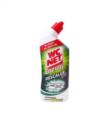 WC NET ΥΓΡΟ ΛΕΚΑΝΗΣ ENERGY DESCALER GEL 12X750ml