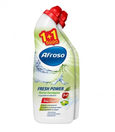 AFROSO ΥΓΡΟ FR.POWER ΕΥΚΑΛΥΠΤΟ 750ml 8X 1+1