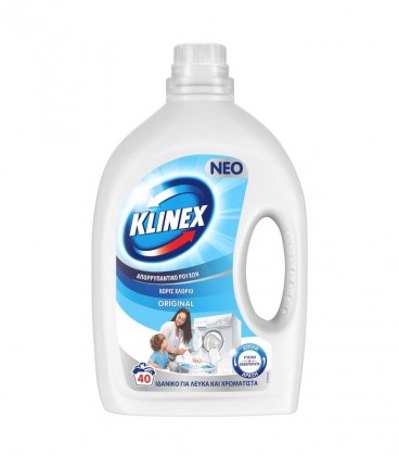 KLINEX ΥΓΡΟ ΠΛΥΝΤΗΡΙΟΥ 40Μ ORIGINAL 5Χ2lt