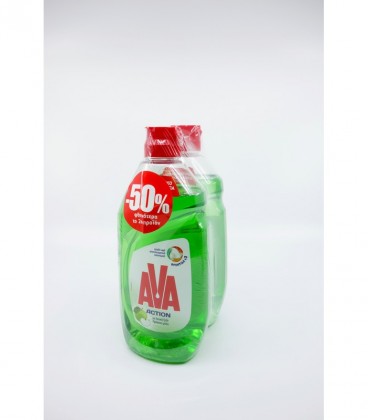 AVA ACTION ΛΕΥΚΟ ΞΥΔΙ&ΠΡΑΣΙΝΟ ΜΗΛΟ 10X(2X430ml) το 2ο -50%