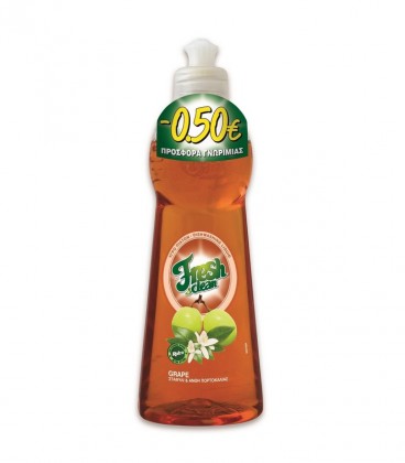 ROLCO ACTIFRESH&CLEAN ΥΓΡΟ ΠΙΑΤΩΝ ΣΤΑΦΥΛΙ 20X650ml -0,50€