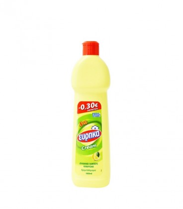 ΕΥΡΗΚΑ ΚΡΕΜΑ ΓΕΝΙΚΟΥ ΚΑΘΑΡΙΣΜΟΥ ΛΕΜΟΝΙ 18X500ml -0.30€