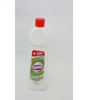 ΕΥΡΗΚΑ ΚΡΕΜΑ ΛΕΥΚΗ ΛΕΒΑΝΤΑ 18X500ml -0,30€