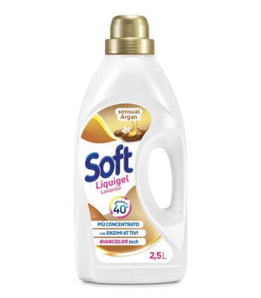 SOFT ΥΓΡΟ ΠΛΥΝΤΗΡΙΟΥ SENSUAL ARGAN 45M 4X2.5lt