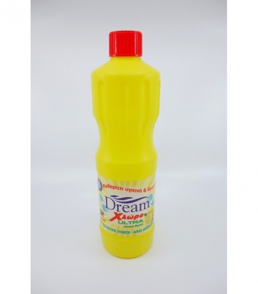 DREAM ΧΛΩΡΙΟ ULTRA ΚΙΤΡΙΝΟ-ΛΕΜΟΝΙ 18Χ750ml