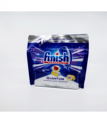 FINISH QUANTUM LEMON ΤΑΜΠΛΕΤΕΣ ΠΛΥΝΤΗΡΙΟΥ ΠΙΑΤΩΝ 16T X 8