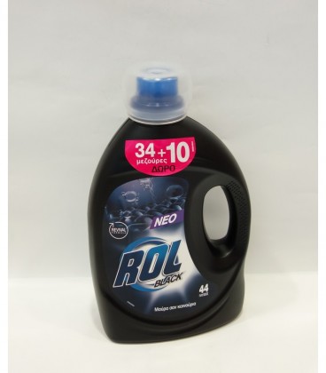 ROL ΥΓΡΟ ΠΛΥΝΤΗΡΙΟΥ BLACK 44Μ 6X2464ml 34+10ΜΕΖ.ΔΩΡΟ