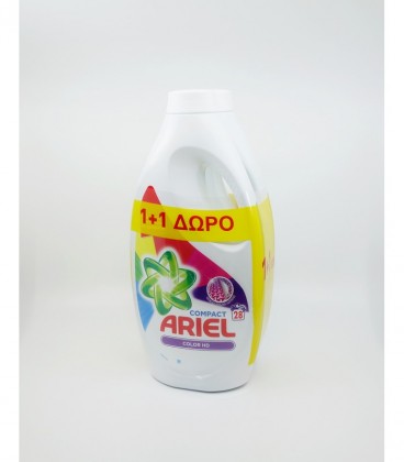 ARIEL ΥΓΡΟ COLOR 28Μ 1540ml 2X1+1 ΔΩΡΟ