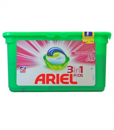 ARIEL PODS 3in1 FRESH 38Μ ΚΑΨΟΥΛΕΣ 3Χ1026gr