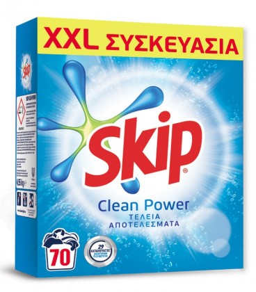 SKIP ΣΚΟΝΗ ΠΛΥΝΤΗΡΙΟΥ 70M CLEAN POWER 4.55kg