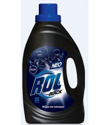 ROL ΥΓΡΟ ΠΛΥΝΤΗΡΙΟΥ BLACK 25Μ 8X1400ml