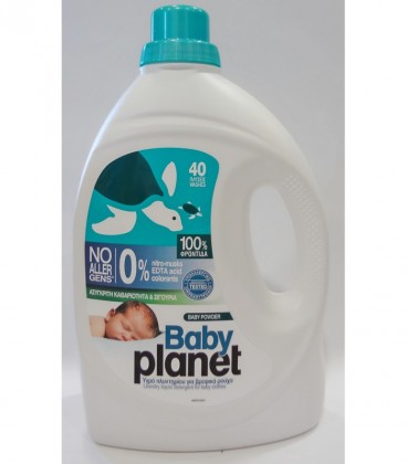 PLANET BABY ΥΓΡΟ ΠΛΥΝΤ.40Μ POWDER 6X2320ml