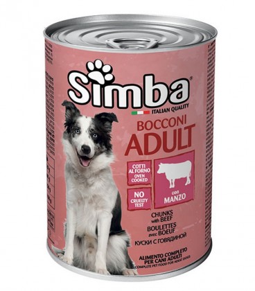 SIMBA ΣΚΥΛΟΤΡΟΦΗ ΚΡΕΑΣ 24X415gr