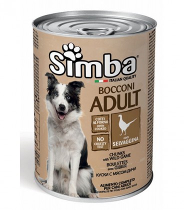 SIMBA ΣΚΥΛΟΤΡΟΦΗ ΚΥΝΗΓΙ 12X1230gr