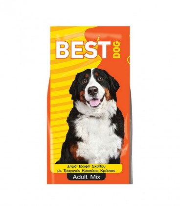 BEST DOG ADULT MIX ΞΗΡΑ ΣΚΥΛΟΤΡΟΦΗ 15kg