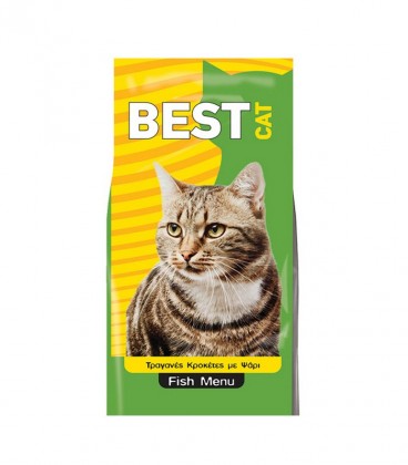 BEST CAT FISH MENU ΞΗΡΑ ΓΑΤΟΤΡΟΦΗ 15kg