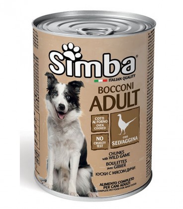 SIMBA ΣΚΥΛΟΤΡΟΦΗ ΚΥΝΗΓΙ 24Χ415gr