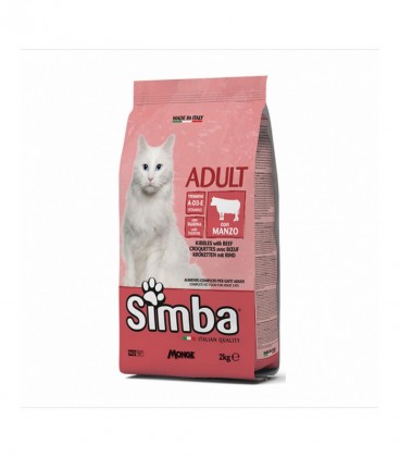 SIMBA ΓΑΤΟΤΡΟΦΗ ΚΡΟΚΕΤΕΣ ΒΟΔΙΝΟ 6Χ2kg